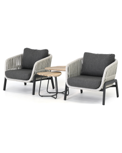 Sivara | Catena/ 4 Seasons Outdoor Axel stoel loungeset 4-delig