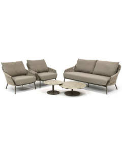 4 Seasons Outdoor | Montera/ Boaz stoel-bank loungeset 5-delig