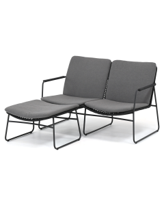 Taste 4SO | Elba loungebank 127 cm incl. voetenbank