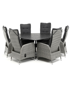 Sivara Sabo/ Belcanto Morena 170x170x170 cm dining tuinset 7-delig verstelbaar