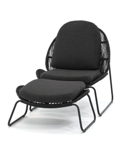 Taste 4SO | Delano loungestoel met voetenbank