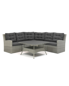 Sivara | Parlo XL hoek dining-loungeset 6-delig