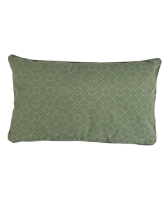 Madison | Check Green Outdoor lendekussen 50x30 cm