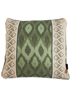 Madison | Ikatin Green sierkussen 50x50 cm