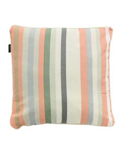 Madison | Righe Salmone sierkussen 50x50 cm