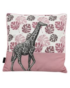 Madison | Giraffe Pink sierkussen 50x50 cm