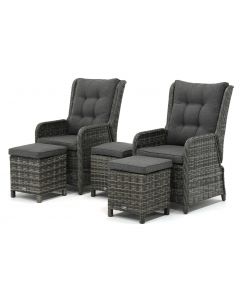 Sivara | Rento/ Breso stoel loungeset 5-delig verstelbaar