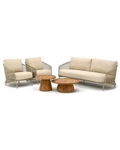 4 Seasons Outdoor | Puccini/ Pablo stoel-bank loungeset 5-delig