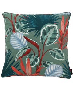 Madison | Cala Sea Blue Natural Outdoor sierkussen 50x50 cm