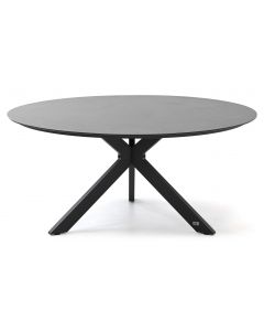 4 Seasons Outdoor | Locarno diningtafel Antraciet ø160 cm