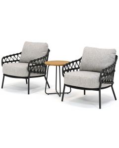 4 Seasons Outdoor | Calpi/ Verdi low diningstoel loungeset 3-delig