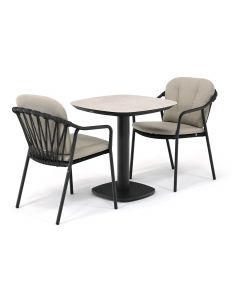 Taste 4SO Manitoba/ Manolo 75x75 cm bistro tuinset 3-delig