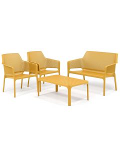Nardi | Net Relax stoel-bank loungeset 4-delig