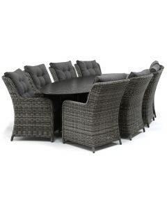 Sivara Nanto/ Belcanto Beliza 300x120 cm dining tuinset 9-delig