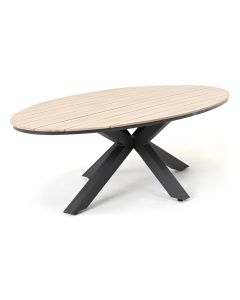 Tuintafel polywood Sivara Limola