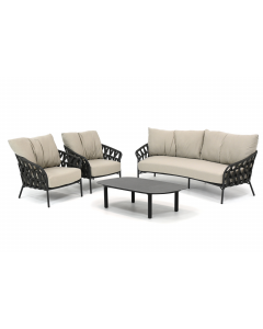 Taste 4SO Albareto/ Sivara Senza stoel-bank loungeset 4-delig