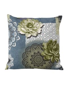 Madison | Lisa Blue sierkussen 50x50 cm