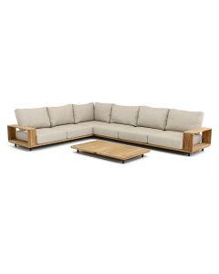 Woodfort | Donbury hoek loungeset 3-delig