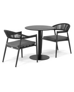 Barbados Gela/ Kjeld ø70 cm dining tuinset 3-delig