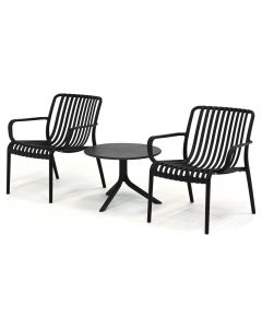 Barbados Ravella/ Nardi Spritz stoel loungeset 3-delig verstelbaar