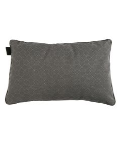Madison | Check Grey Outdoor lendekussen 50x30 cm