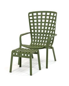 Nardi | Folio/ Poggio loungestoel verstelbaar met voetenbank