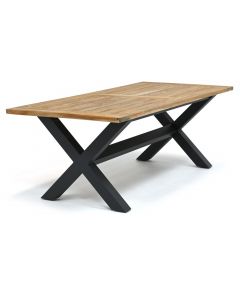 teak tuintafel garrison teak diningtafel 220x100cm