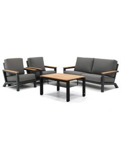 4 Seasons Outdoor | Capitol verstelbaar/ Forza stoel-bank loungeset 4-delig