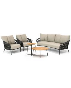 Taste 4SO | Albareto/ 4 Seasons Outdoor Verdi stoel-bank loungeset 5-delig