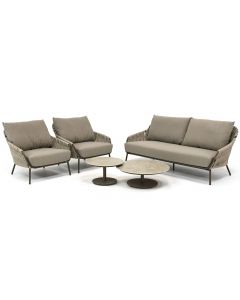 4 Seasons Outdoor | Montera/ Boaz stoel-bank loungeset 5-delig