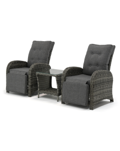 Sivara | Samos duo relax stoel loungeset 3-delig verstelbaar