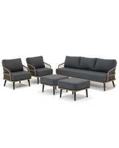 Sivara Corressa stoel-bank loungeset 5-delig
