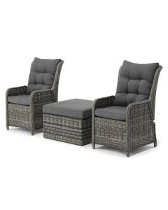 Sivara | Rento/ Marlo stoel loungeset 3-delig verstelbaar