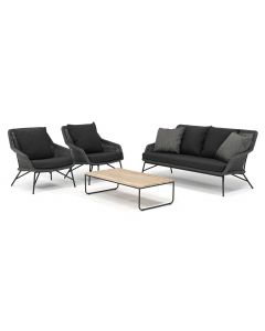 4 Seasons Outdoor | Samoa/ Axel stoel-bank loungeset 4-delig