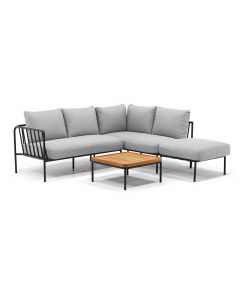 4 Seasons Outdoor | Figaro hoek loungeset chaise longue 4-delig