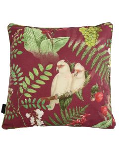 Madison | Josie Bordeaux sierkussen 50x50 cm