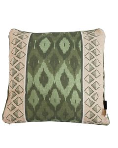 Madison | Ikatin Green sierkussen 50x50 cm