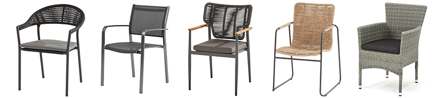 Gerrits tuinmeubelen biedt een ruim assortiment stapelbare tuinstoelen