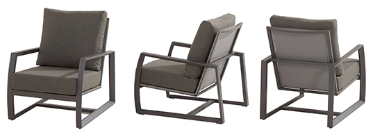 Comfortabele en moderne textileen tuinstoelen koopt u bij Gerrits Tuinmeubelen