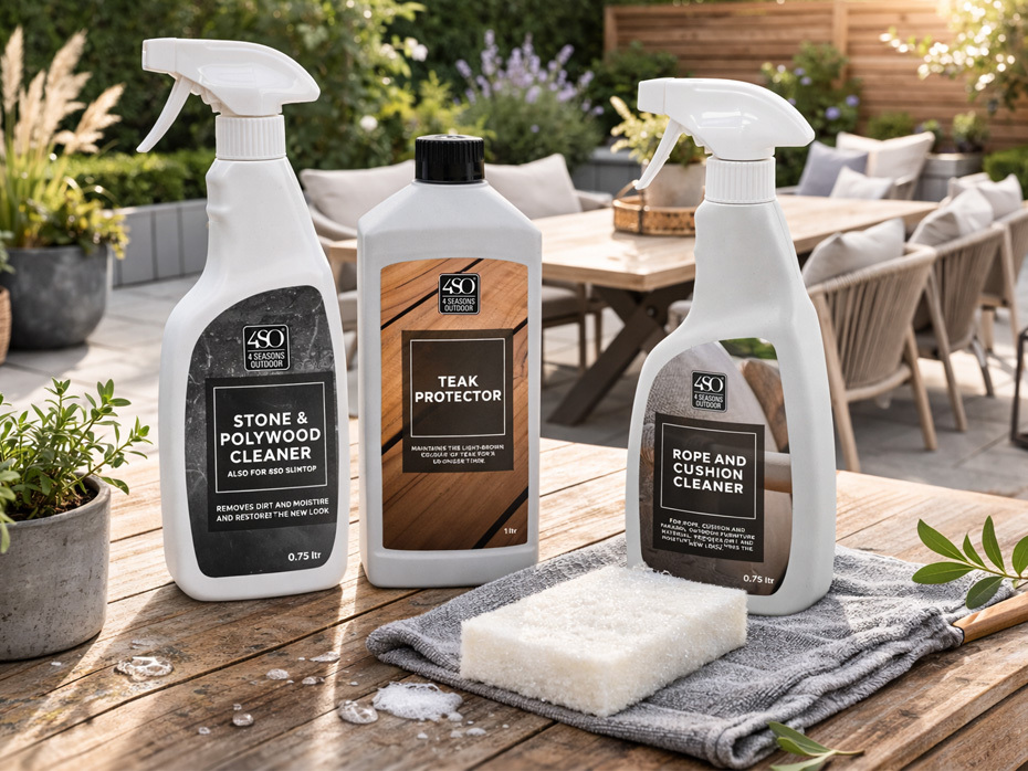 Tuinmeubelen schoonmaken en onderhouden: complete gids